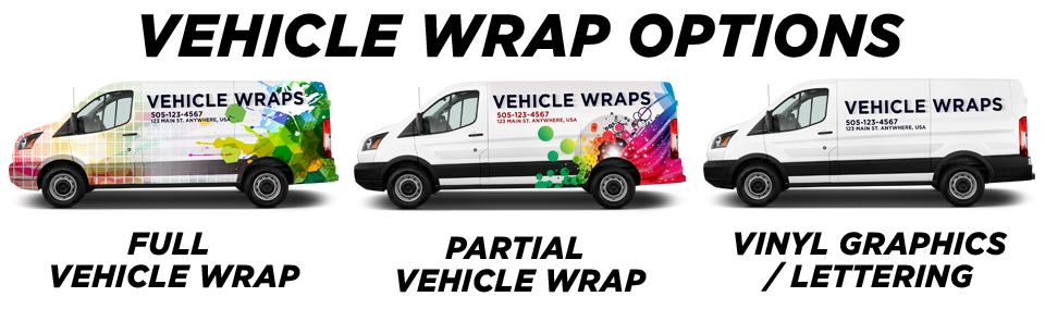 Hallandale Vehicle Wraps vehicle wrap options